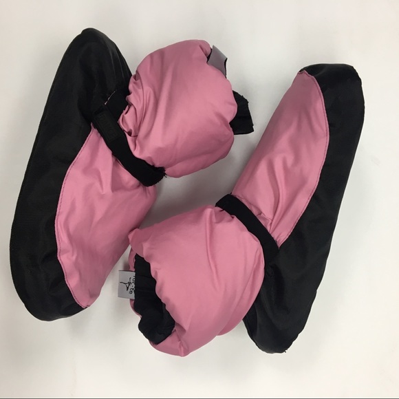 Pink dance warmup shoe - Picture 3 of 4